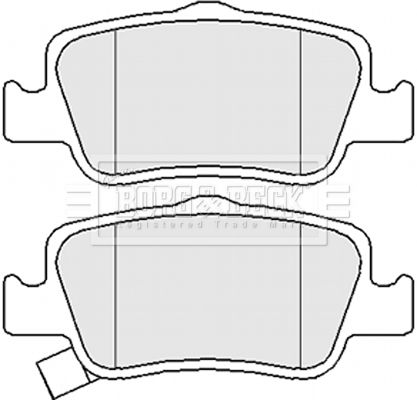 BORG & BECK Jarrupala, levyjarru BBP2056